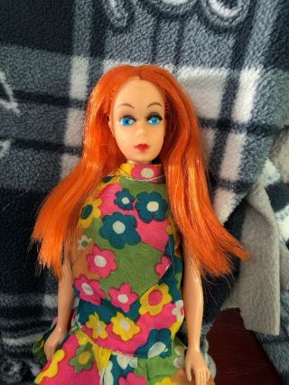 Vintage Barbie Clone Doll Made In Hong Kong Tnt Red Hair