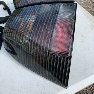 Hella Mkiv Jetta Smoke Tail Lights Mk4 VR6 1.  8t Rare Bora All VW 2.  0 Real Smoked 5