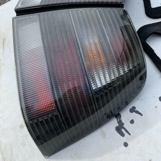 Hella Mkiv Jetta Smoke Tail Lights Mk4 VR6 1.  8t Rare Bora All VW 2.  0 Real Smoked 8