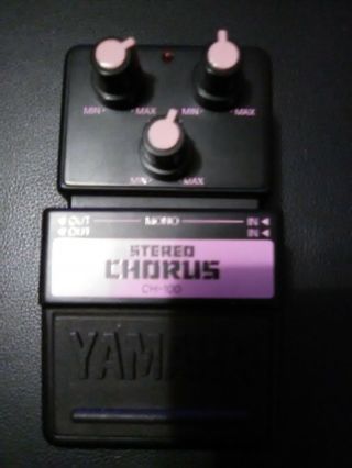 Yamaha Ch 100 Stereo Chorus Vintage 80s Mij Japan Ce - 2 Killer