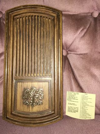 Vintage Nutone Scovill Lb - 55 Musical Door Chime Programmable Music Bell Doorbell
