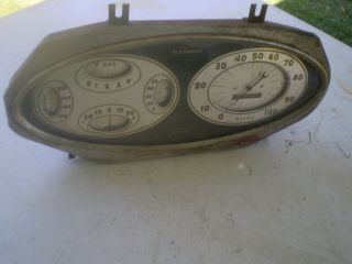 1934 Plymouth Speedometer Gauge Cluster Dash Cluster Gauges Rare