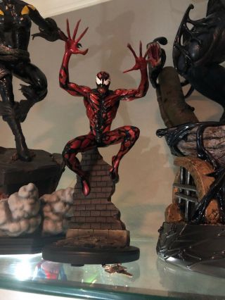 Bowen Designs Carnage Statue Rare Venom Marvel Spider - Man
