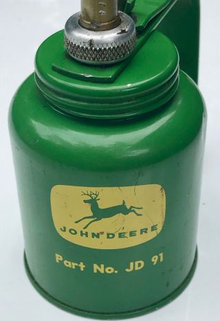 Vintage John Deere 4 Legged Deere Oil Can