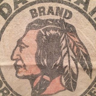 Rare Vintage Dacotah Brand Portland Cement Bag 3