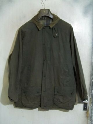 Vintage Barbour Flyweight Beaufort Waxed Jacket Size Xl
