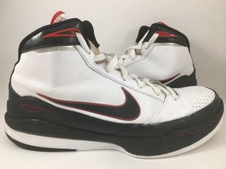 Nike Zoom Kobe Dream Season X XDR 367174 101 Size US 12 Black White Red Rare Vtg 2