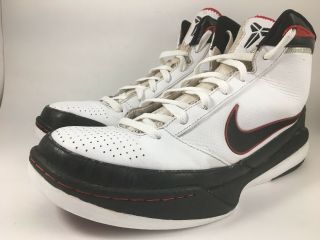 Nike Zoom Kobe Dream Season X XDR 367174 101 Size US 12 Black White Red Rare Vtg 6
