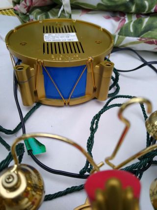 Vintage Mr Christmas Holiday Innovation Mickey’s Marching Band Music Bells 7