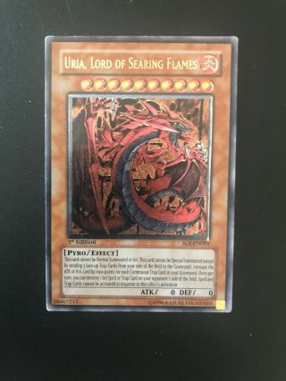 Uria Lord Of Searing Flames Ultimate Rare 1st Lp Lightly Played