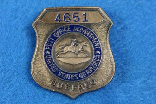 Rare Obsolete Vintage Usps Pony Express Post Office Badge