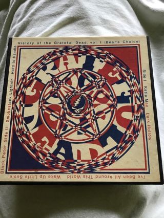 Grateful Dead Very Rare Bear’s Choice Reel To Reel Never Played
