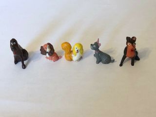 Louis Marx Disney Kins,  Vintage Pre1968 (lady And The Tramp) (5 Characters)
