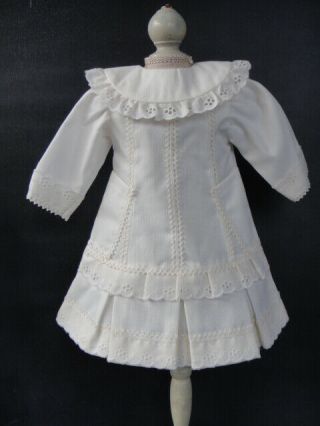 Cotton French Doll coat for 16 - 17 