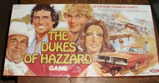 Rare Vintage Dukes Of Hazzard Board Game 1981 Ideal Toy Co.