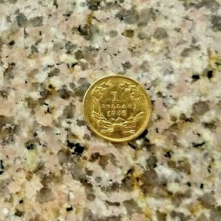RARE 1856 U.  S $1 GOLD INDIAN PRINCESS COIN SHARP DATE & DETAILS ONE DOLLAR N/R 6