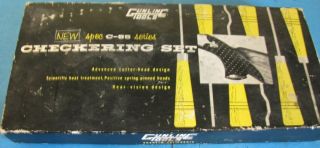 Vintage Gunline Tools Spec C - 55 Series Checkering Set: Camp Perry