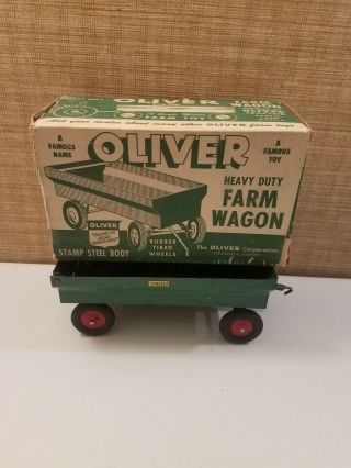 Vintage 1/16 Silk Oliver Wagon With Box