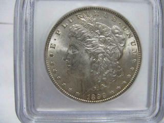 Very Rare 1899 P Icg Certified Ms63 Morgan Dollar Nfm312