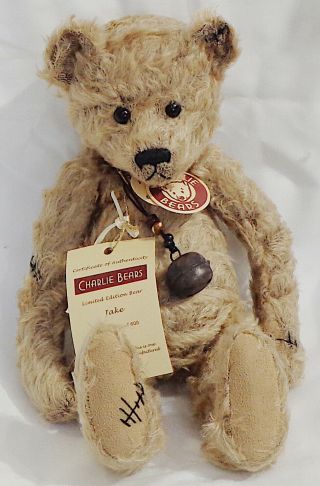 Charlie Bears " Jake " Limited Edition Very Rare