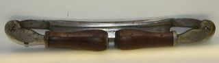 Vintage 8 " J.  S.  Cantelo Push Button Locking Draw Knife (inv G977)