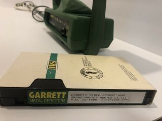 RARE Garrett Grand Master Hunter CXIII Metal Detector CX3 CX111 w/ TREASURE TALK 4