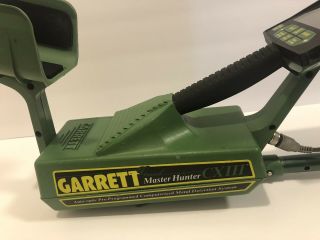 RARE Garrett Grand Master Hunter CXIII Metal Detector CX3 CX111 w/ TREASURE TALK 8