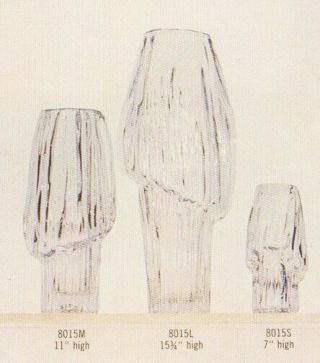 Vintage Blenko Hand Blown Glass Vase - 8015S Variation - Shepherd Design 5
