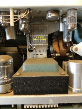 Vintage Tektronix Type 317 Oscilloscope TUBES No probes or cord. 6
