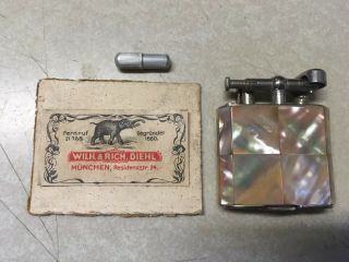 Vintage 1920s Dunhill Unique A Petrol Lighter