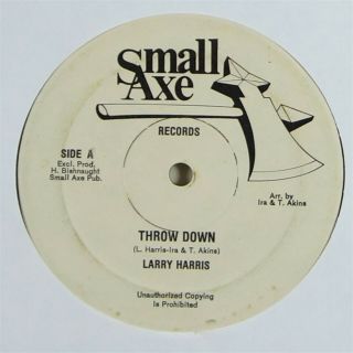 Larry Harris " Throw Down/never " Rare Modern Soul Funk Boogie 12 " Small Axe Mp3