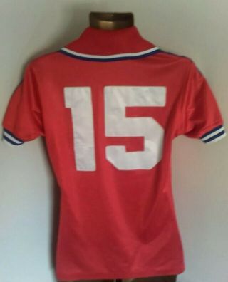 Vintage 1976 - 1981 Admiral 15 England Away Football Shirt