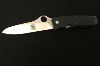 Spyderco Collector Club Knife - Bob Terzuola - Rare - C15p C15/vintage/ats - 34 Stc