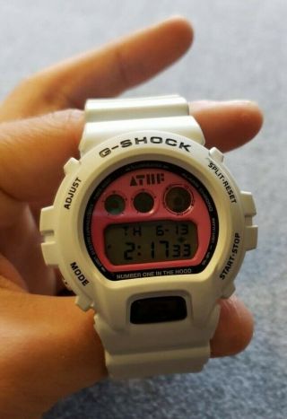 Casio G - Shock Watch Aqua Teen Hunger Force Dw - 6900fs Limited Edition Rare Pink