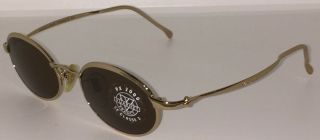 Vuarnet 066 Gold Metal Rare Vintage Sunglasses France Mineral Lenses Px2000