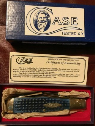Rare Notre Dame Case Knife One Of 90 Made