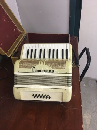Vintage Accordion Made In Italy.