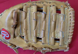 Rawlings Rare 1 of 1 made USA Heart of Hide PRO - SF Horween baseball glove mitt 5