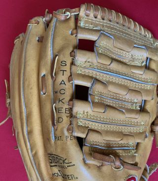 Rawlings Rare 1 of 1 made USA Heart of Hide PRO - SF Horween baseball glove mitt 6