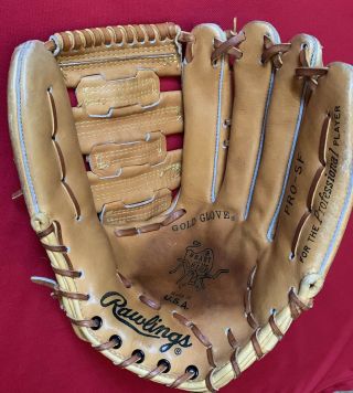 Rawlings Rare 1 of 1 made USA Heart of Hide PRO - SF Horween baseball glove mitt 9