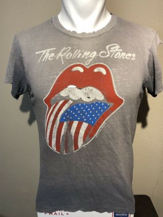 Vtg 1981 The Rolling Stones North America Tour Promo Tee - M