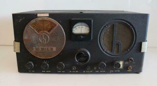 Vintage Hallicrafters S - 22r S22r Skyrider Tube Shortwave Ham Radio Receiver