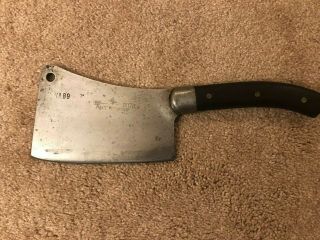 Vintage German F.  Dick No.  89 Cleaver.  Extremely Sharp And Hard To Find