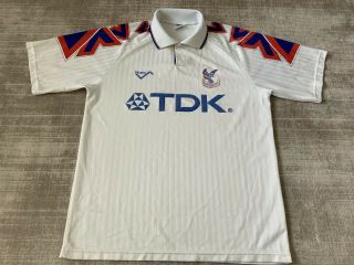 Rare Vintage Ribero Crystal Palace Football Shirt 1993 - 94 Sz L Tdk