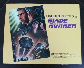 1982 Full Set Blade Runner Lobby Cards Small Medium & Large Rare