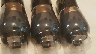 6V6G ZENITH Gray Glass Amplifier Vacuum Tubes Matching Codes 0M/0M 4