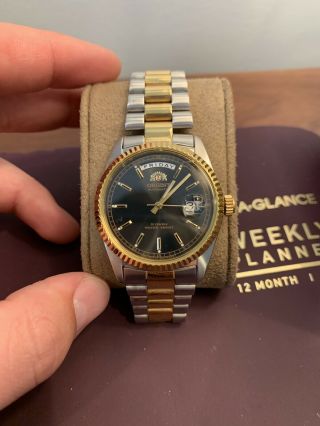 Very Rare Orient President Day Date Datejust Homage Watch Last One