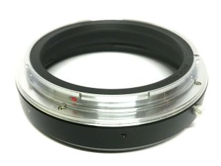 RARE Contax MAM - 1 adapter for Hasselblad V Lens to Contax 645 Camera JAPAN 4