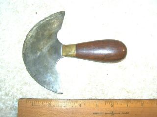 Vintage Osborne Leather Round Knife Tool