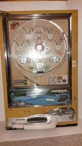 Vintage Dx Nishijin Model A Aoi - Umi Electric Pachinko Mechanical Game Board
